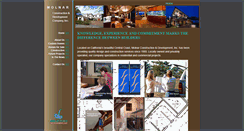 Desktop Screenshot of molnarcustomhomes.com