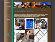 Tablet Screenshot of molnarcustomhomes.com